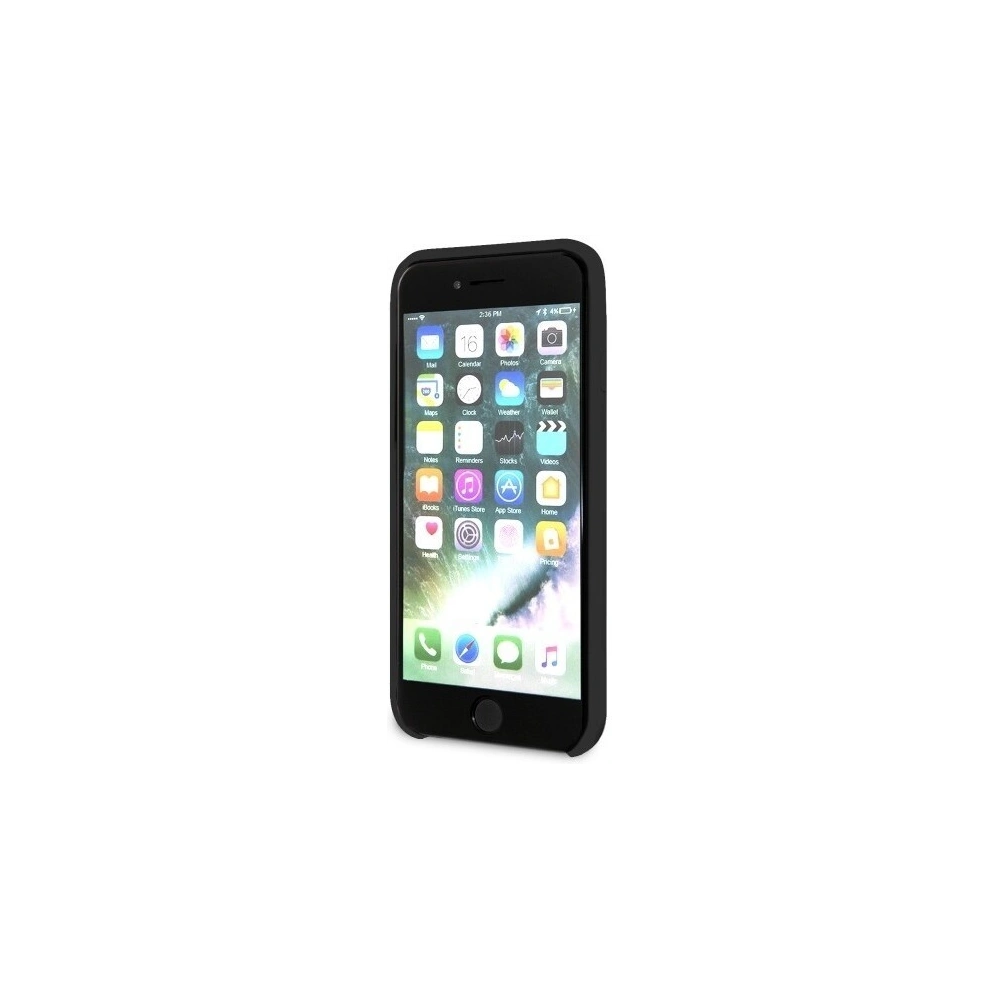 Hurtownia GSM - Etui Guess GUHCI8LSGLBK Apple iPhone SE 2022/SE 2020/8/7 black /czarny hard case Silicone - GUE132BLK - {ean13} - Hurt