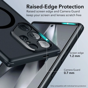 Hurtownia GSM - Etui ESR Classic Hybrid HaloLock MagSafe Samsung Galaxy S24 Ultra Frosted Black - ESR755 - {ean13} - Hurt