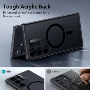 Hurtownia GSM - Etui ESR Classic Hybrid HaloLock MagSafe Samsung Galaxy S24 Ultra Frosted Black - ESR755 - {ean13} - Hurt