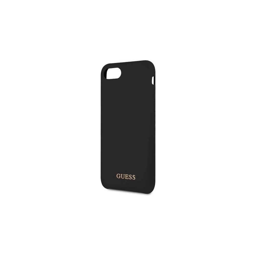 Hurtownia GSM - Etui Guess GUHCI8LSGLBK Apple iPhone SE 2022/SE 2020/8/7 black /czarny hard case Silicone - GUE132BLK - {ean13} - Hurt