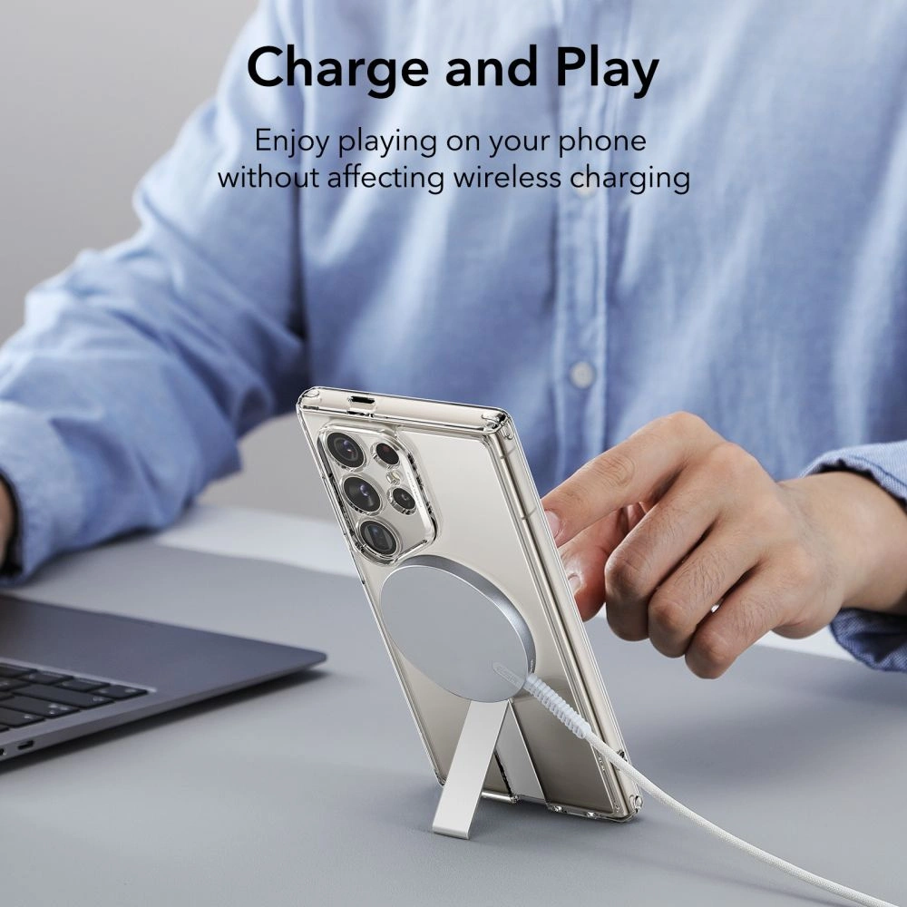 Hurtownia GSM - Etui ESR Flickstand Boost HaloLock Samsung Galaxy S24 Ultra Átlátszó - ESR757 - {ean13} - Hurt