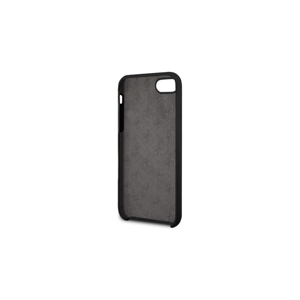 Hurtownia GSM - Etui Guess GUHCI8LSGLBK Apple iPhone SE 2022/SE 2020/8/7 black /czarny hard case Silicone - GUE132BLK - {ean13} - Hurt