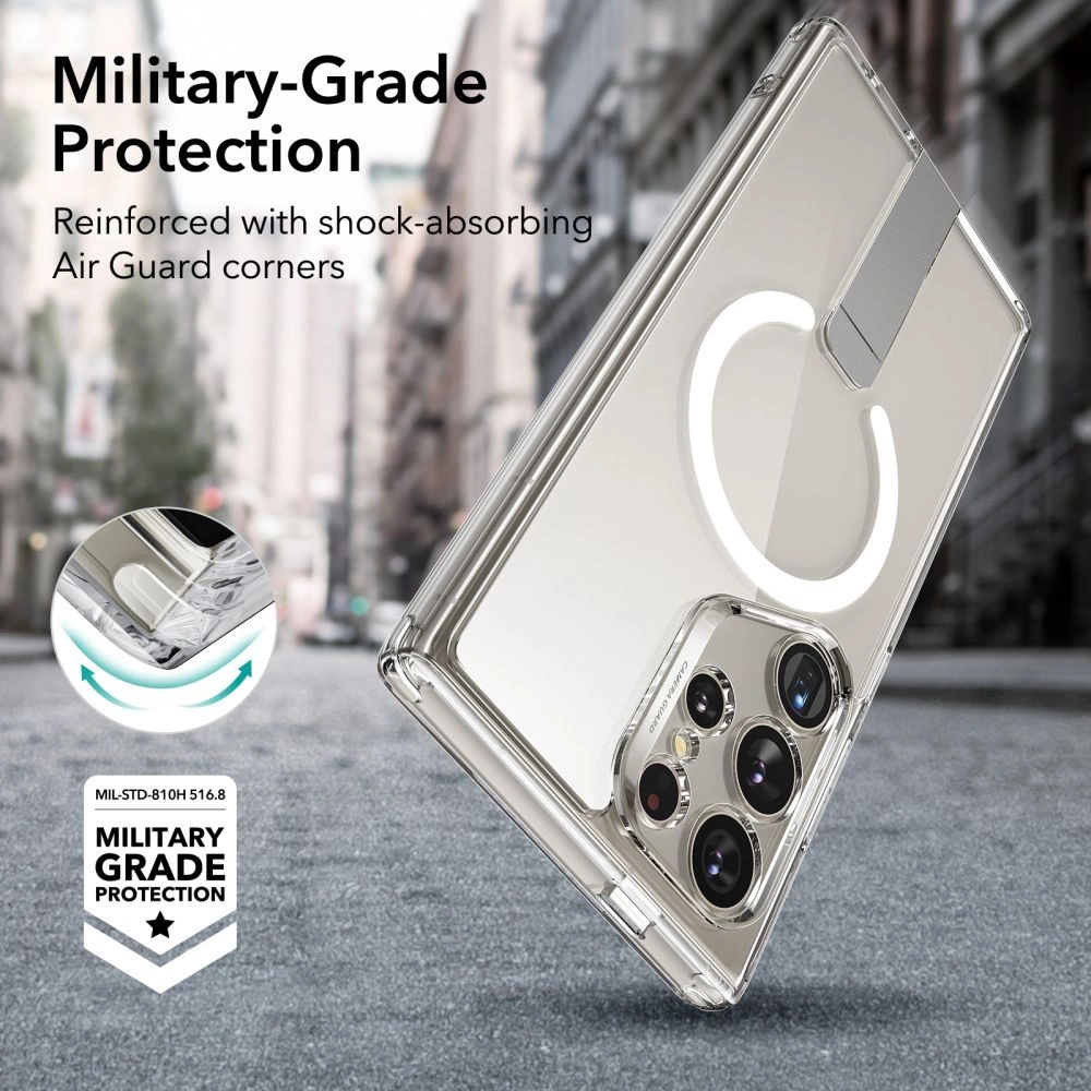 Hurtownia GSM - Etui ESR Flickstand Boost HaloLock Samsung Galaxy S24 Ultra Átlátszó - ESR757 - {ean13} - Hurt