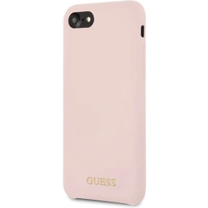Etui Guess GUHCI8LSGLLP Apple iPhone SE 2022/SE 2020/8/7 light pink/jasnoróżowy hard case Silicone