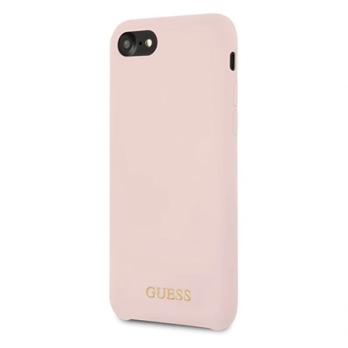 Etui Guess GUHCI8LSGLLP Apple iPhone SE 2022/SE 2020/8/7 light pink/jasnoróżowy hard case Silicone