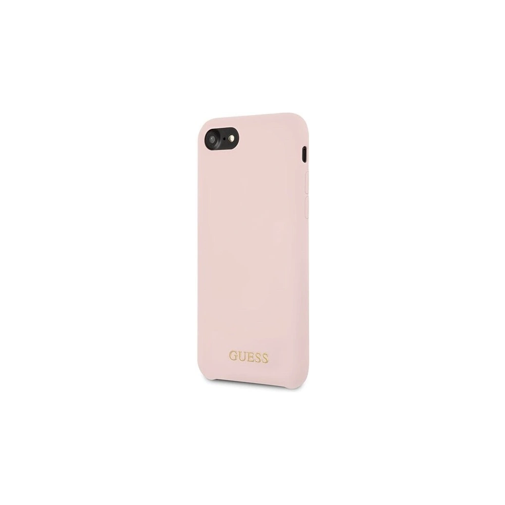 Hurtownia GSM - Etui Guess GUHCI8LSGLLP Apple iPhone SE 2022/SE 2020/8/7 light pink/jasnoróżowy hard case Silicone - GUE133PNK - {ean13} - Hurt