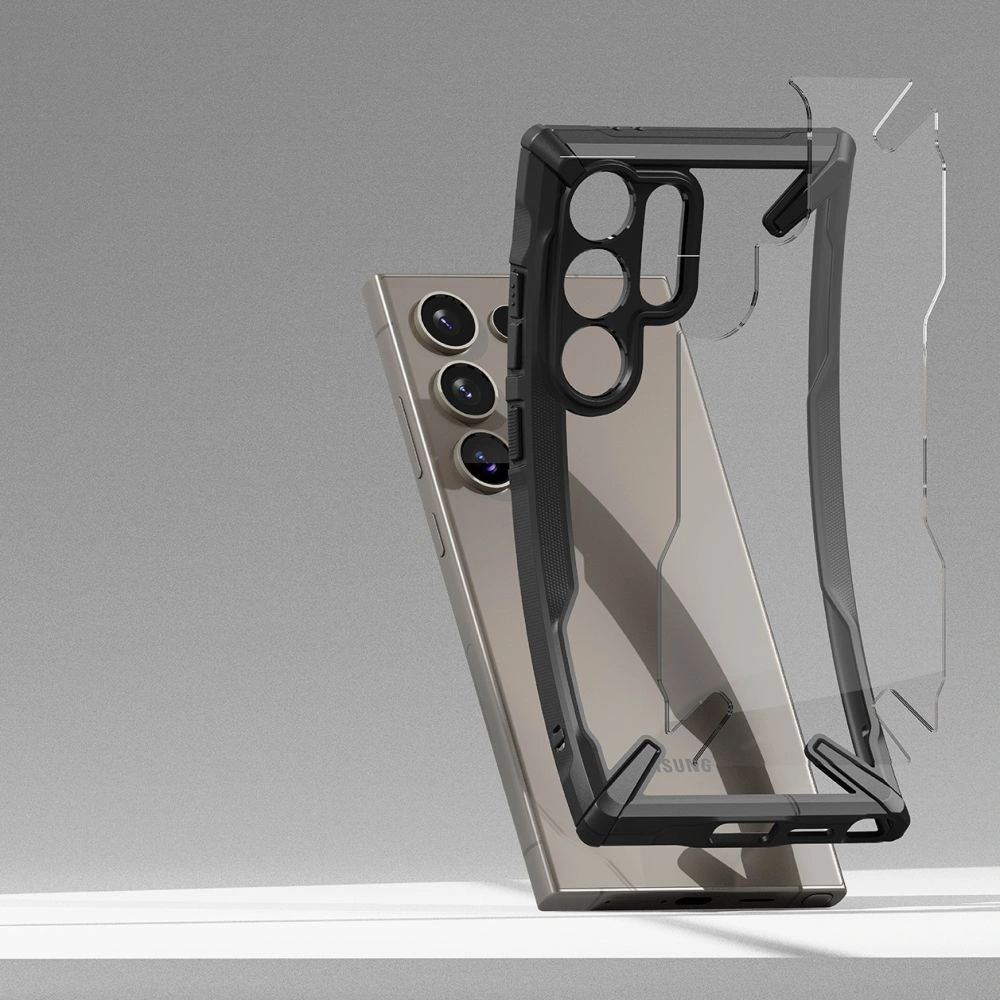Hurtownia GSM - Etui Ringke Fusion-X Samsung Galaxy S24 Ultra Fekete - RGK1911 - {ean13} - Hurt