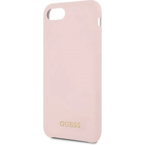 Etui Guess GUHCI8LSGLLP Apple iPhone SE 2022/SE 2020/8/7 light pink/jasnoróżowy hard case Silicone
