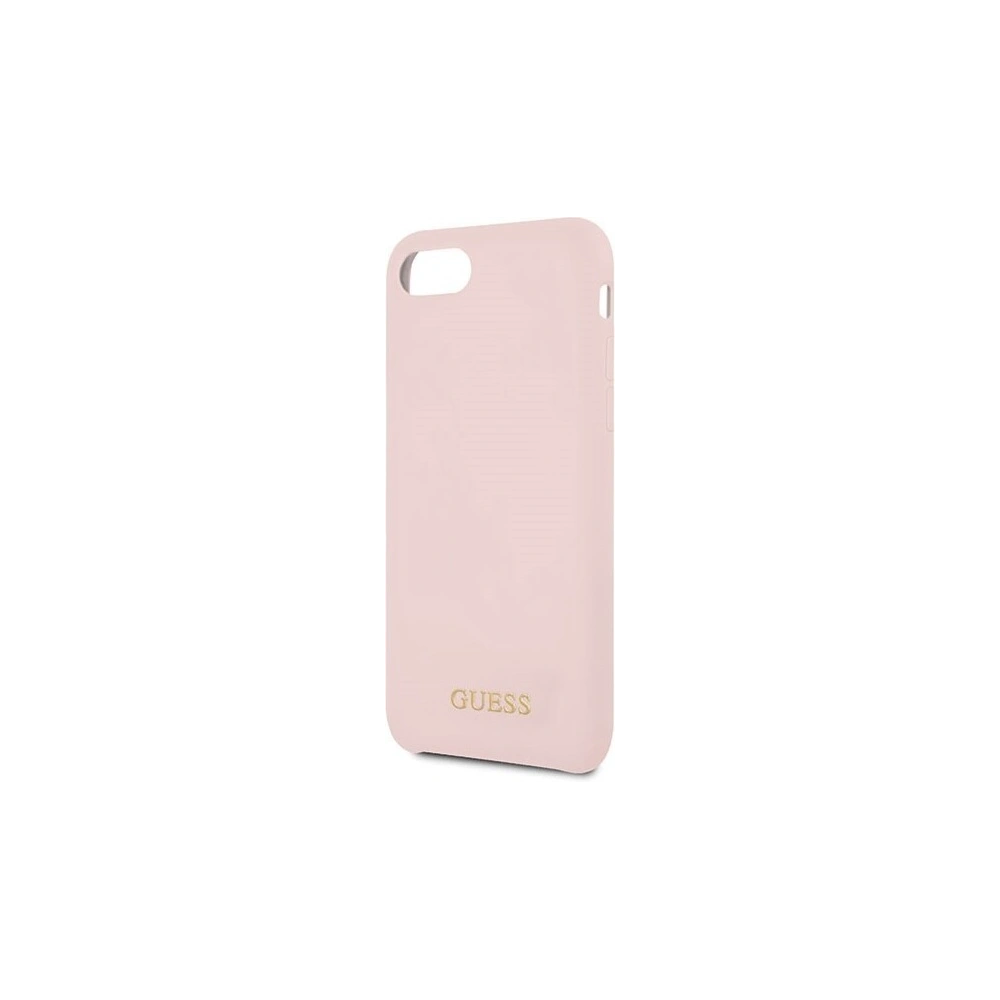 Hurtownia GSM - Etui Guess GUHCI8LSGLLP Apple iPhone SE 2022/SE 2020/8/7 light pink/jasnoróżowy hard case Silicone - GUE133PNK - {ean13} - Hurt