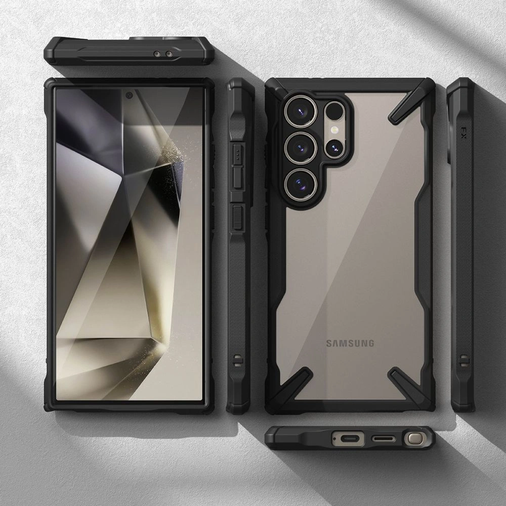 Hurtownia GSM - Etui Ringke Fusion-X Samsung Galaxy S24 Ultra Fekete - RGK1911 - {ean13} - Hurt