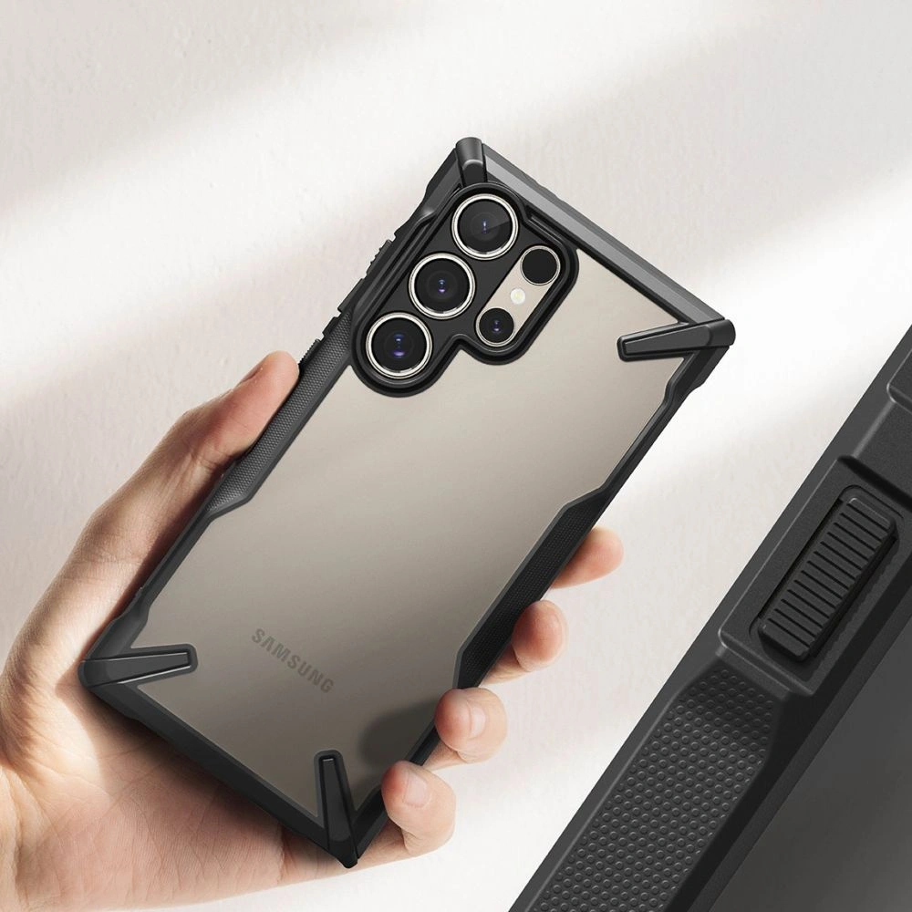 Hurtownia GSM - Etui Ringke Fusion-X Samsung Galaxy S24 Ultra Fekete - RGK1911 - {ean13} - Hurt