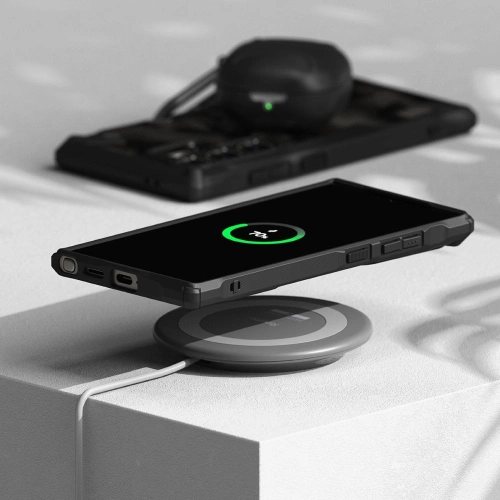 Etui Ringke Fusion-X Samsung Galaxy S24 Ultra Camo Black