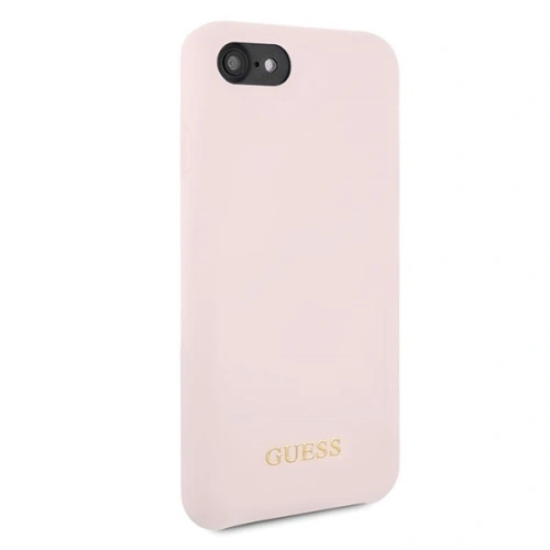 Etui Guess GUHCI8LSGLLP Apple iPhone SE 2022/SE 2020/8/7 light pink/jasnoróżowy hard case Silicone