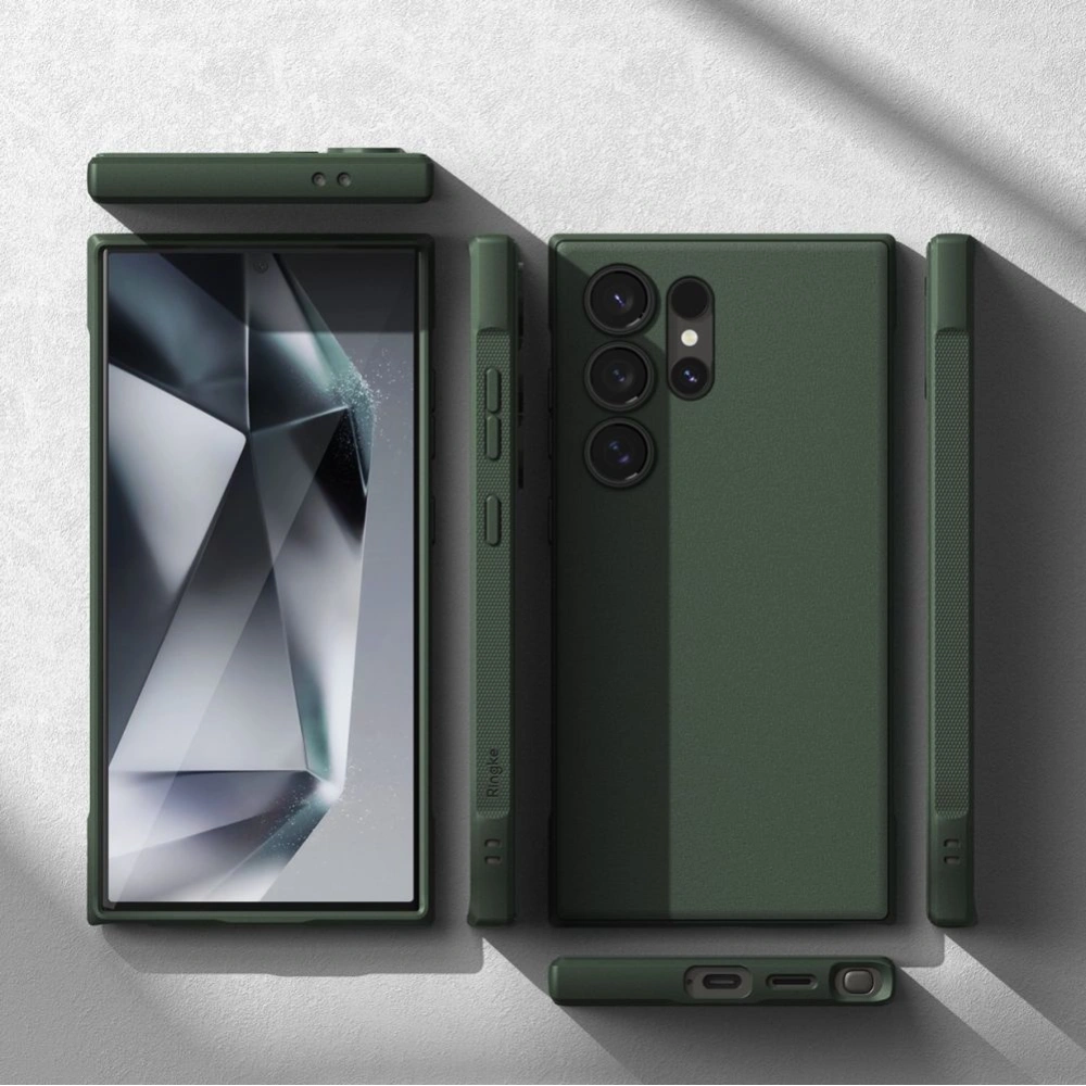 Hurtownia GSM - Etui Ringke Onyx Samsung Galaxy S24 Ultra Tmavě zelená - RGK1914 - {ean13} - Hurt