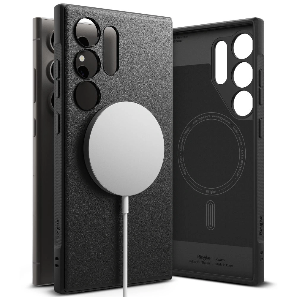 Hurtownia GSM - Etui Ringke Onyx Magnetic MagSafe Samsung Galaxy S24 Ultra Fekete - RGK1916 - {ean13} - Hurt