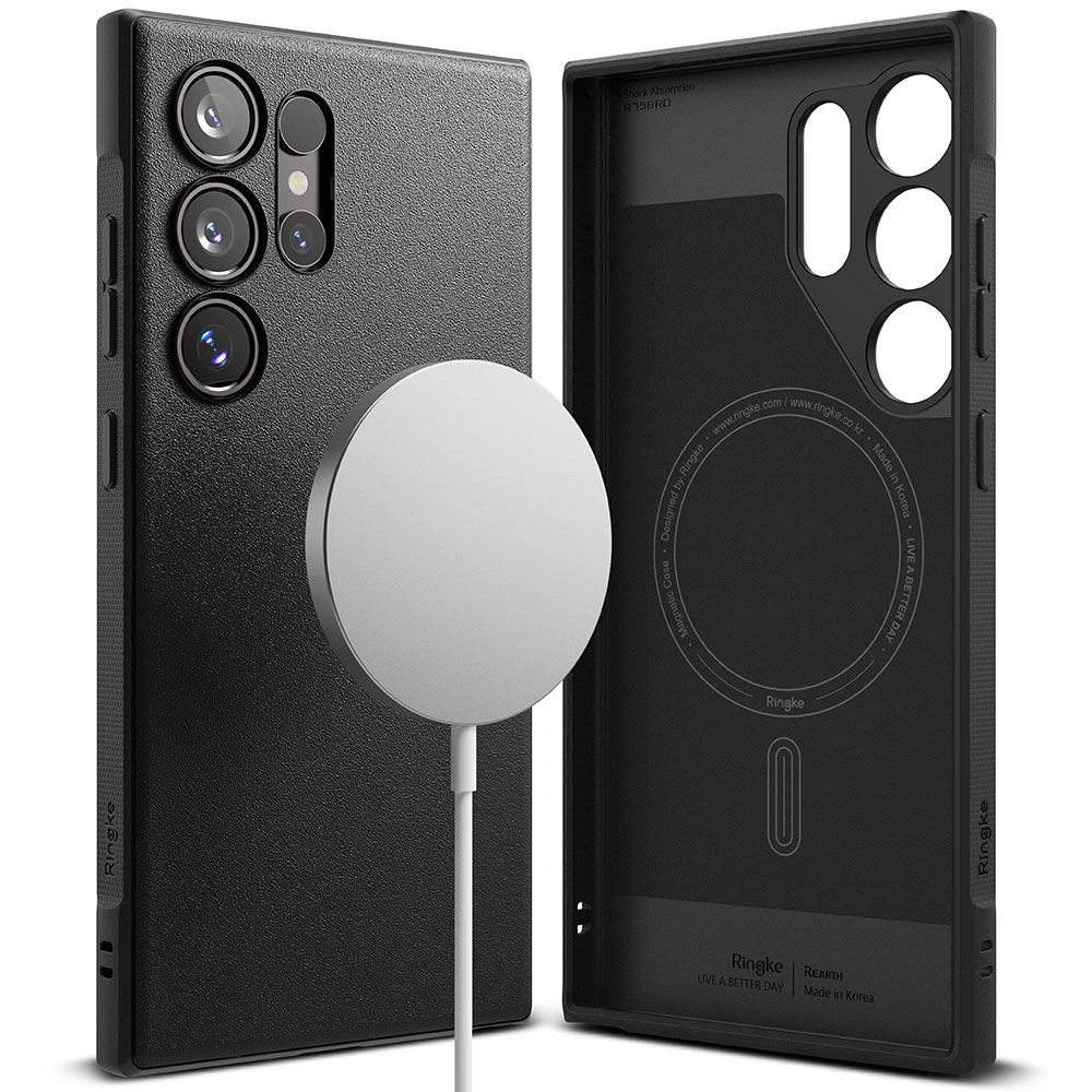 Hurtownia GSM - Etui Ringke Onyx Magnetic MagSafe Samsung Galaxy S24 Ultra Fekete - RGK1916 - {ean13} - Hurt