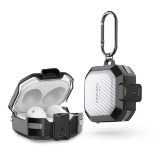 Hurtownia GSM - Tok Tech-Protect X-Carbo Samsung Galaxy Buds FE / 2 Pro / 2 / Live / Pro Fekete - THP2591 - {ean13} - Hurt