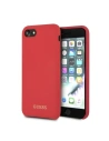 Etui Guess GUHCI8LSGLRE Apple iPhone SE 2022/SE 2020/8/7 red /czerwony hard case Silicone