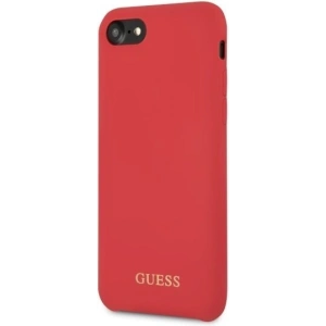 Etui Guess GUHCI8LSGLRE Apple iPhone SE 2022/SE 2020/8/7 red /czerwony hard case Silicone