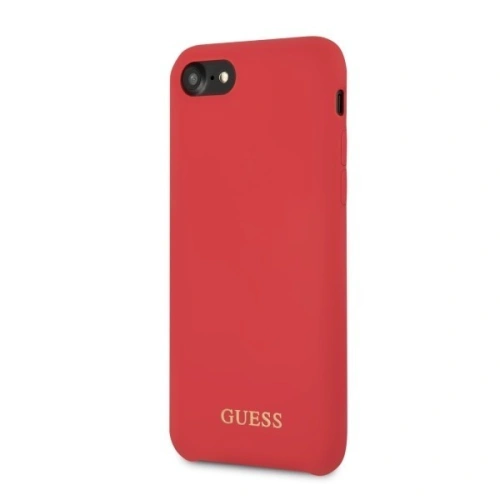 Etui Guess GUHCI8LSGLRE Apple iPhone SE 2022/SE 2020/8/7 red /czerwony hard case Silicone