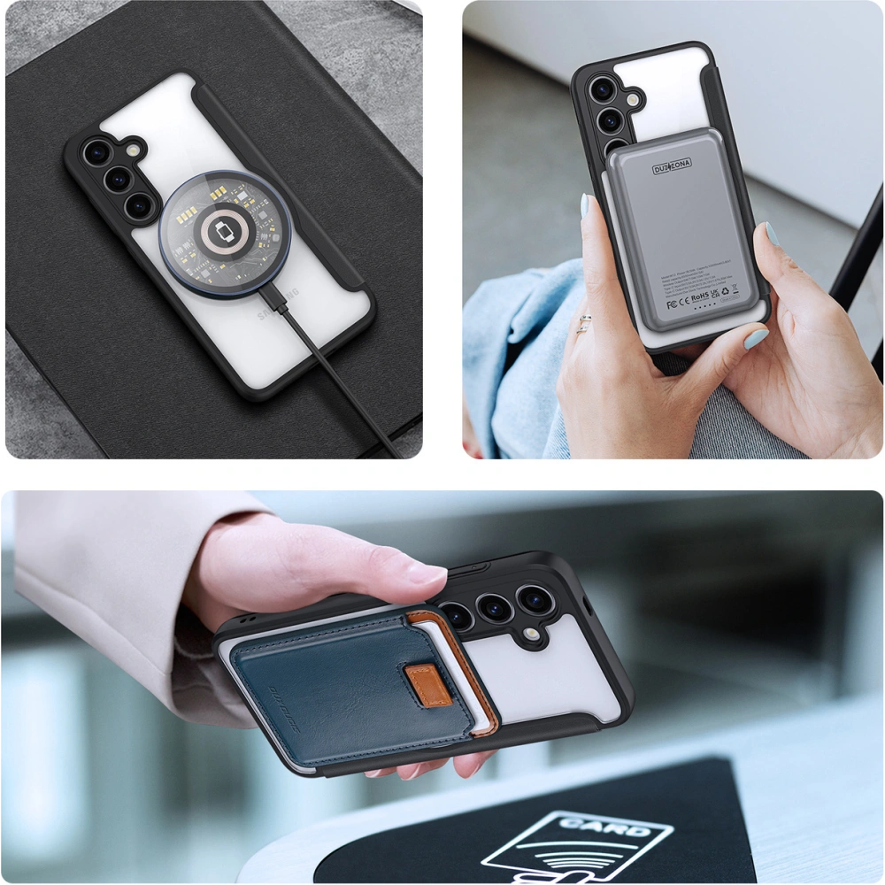 Hurtownia GSM - Etui Dux Ducis Skin X Pro Samsung Galaxy S24+ Plus negru - DDS1898 - {ean13} - Hurt