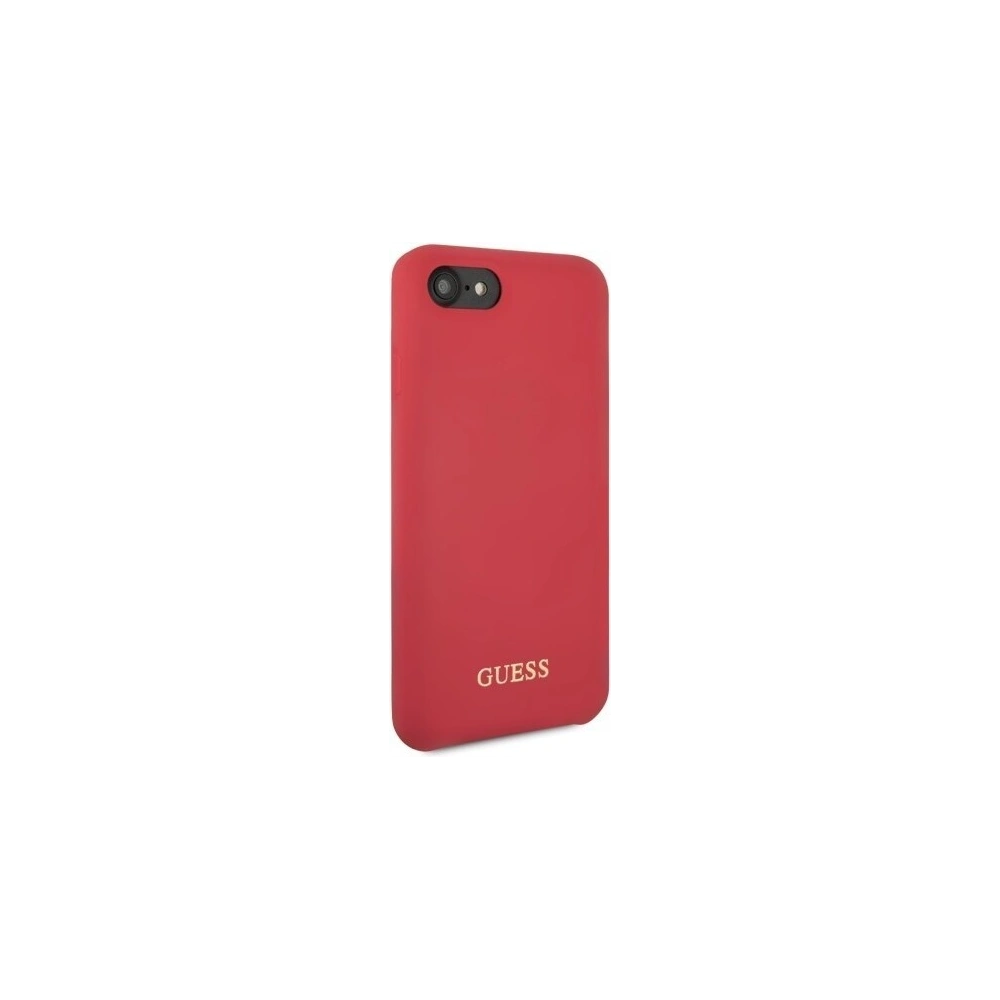 Hurtownia GSM - Etui Guess GUHCI8LSGLRE Apple iPhone SE 2022/SE 2020/8/7 red /czerwony hard case Silicone - GUE135RED - {ean13} - Hurt