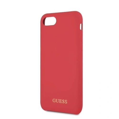 Etui Guess GUHCI8LSGLRE Apple iPhone SE 2022/SE 2020/8/7 red /czerwony hard case Silicone