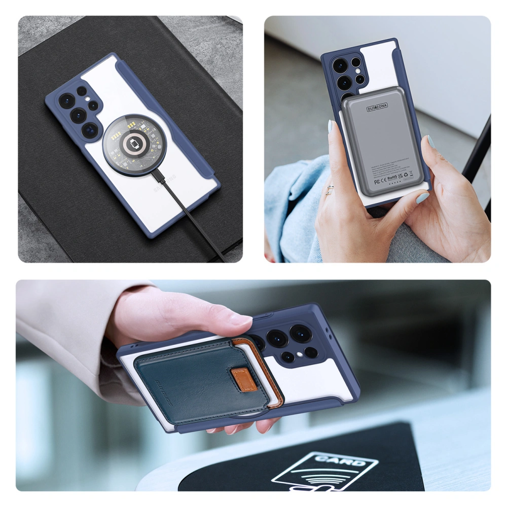 Hurtownia GSM - Etui Dux Ducis Skin X Pro Samsung Galaxy S24 Ultra modré - DDS1902 - {ean13} - Hurt