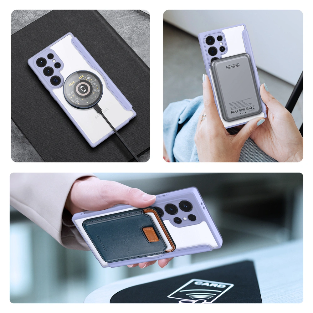 Hurtownia GSM - Etui Dux Ducis Skin X Pro Samsung Galaxy S24 Ultra fialové - DDS1903 - {ean13} - Hurt