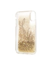 Hurtownia GSM - Karl Lagerfeld KLHCI61TRKSIGGO iPhone Xr złoty/gold hard case Signature Liquid Glitter Stars - KLD031GLD - {ean13} - Hurt