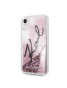 Hurtownia GSM - Karl Lagerfeld KLHCI61TRKSIGPI iPhone Xr różowy/pink hard case Signature Liquid Glitter Stars - KLD032PNK - {ean13} - Hurt
