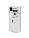 Hurtownia GSM - Karl Lagerfeld KLHCI65CFA carcasă dură transparentă pentru iPhone Xs Max Choupette Fun - KLD033CL - {ean13} - Hurt