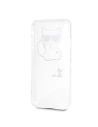 Hurtownia GSM - Karl Lagerfeld KLHCI65CFA carcasă dură transparentă pentru iPhone Xs Max Choupette Fun - KLD033CL - {ean13} - Hurt