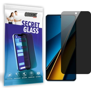 Matowe szkło prywatyzujące GrizzGlass SecretGlass do Xiaomi Poco X6