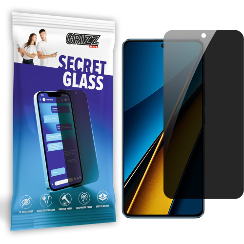Hurtownia GrizzGlass - 5906146408272 - GRZ8518 - Szkło prywatyzujące GrizzGlass SecretGlass do Xiaomi Poco X6 - B2B homescreen