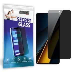 Matowe szkło prywatyzujące GrizzGlass SecretGlass do Xiaomi Poco X6 Pro