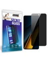 Matowe szkło prywatyzujące GrizzGlass SecretGlass do Xiaomi Poco X6 Pro