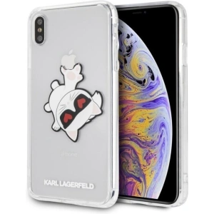 Hurtownia GSM - Karl Lagerfeld KLHCI65CFHE iPhone Xs Max Hartschale transparent Choupette Fun - KLD034CL - {ean13} - Hurt
