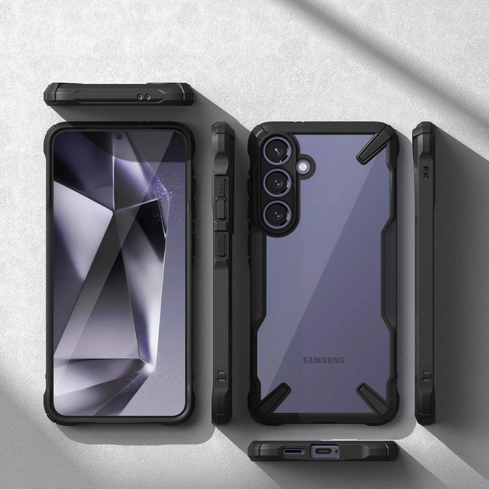 Hurtownia GSM - Etui Ringke Fusion-X Samsung Galaxy S24+ Plus Fekete - RGK1918 - {ean13} - Hurt