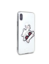 Hurtownia GSM - Karl Lagerfeld KLHCI65CFHE iPhone Xs Max Hartschale transparent Choupette Fun - KLD034CL - {ean13} - Hurt
