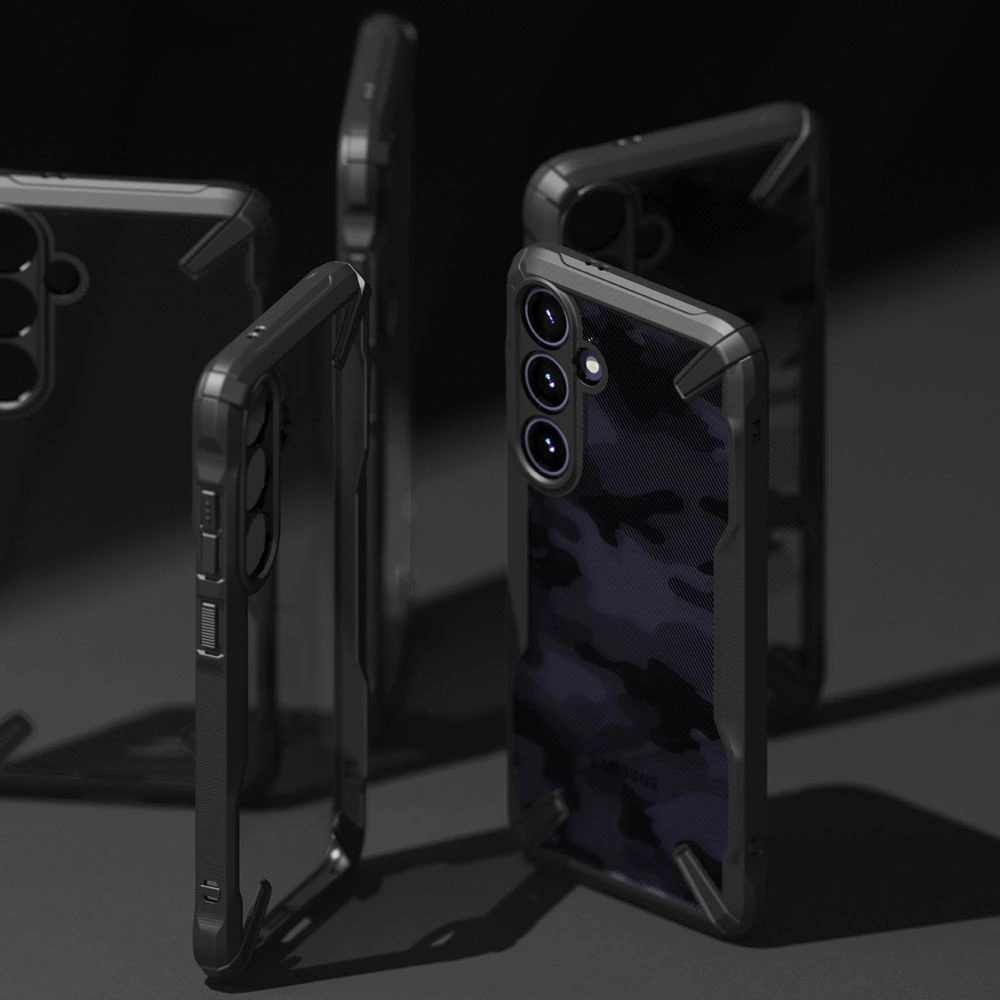 Hurtownia GSM - Case Ringke Fusion-X Samsung Galaxy S24+ Plus Camo Schwarz - RGK1919 - {ean13} - Hurt
