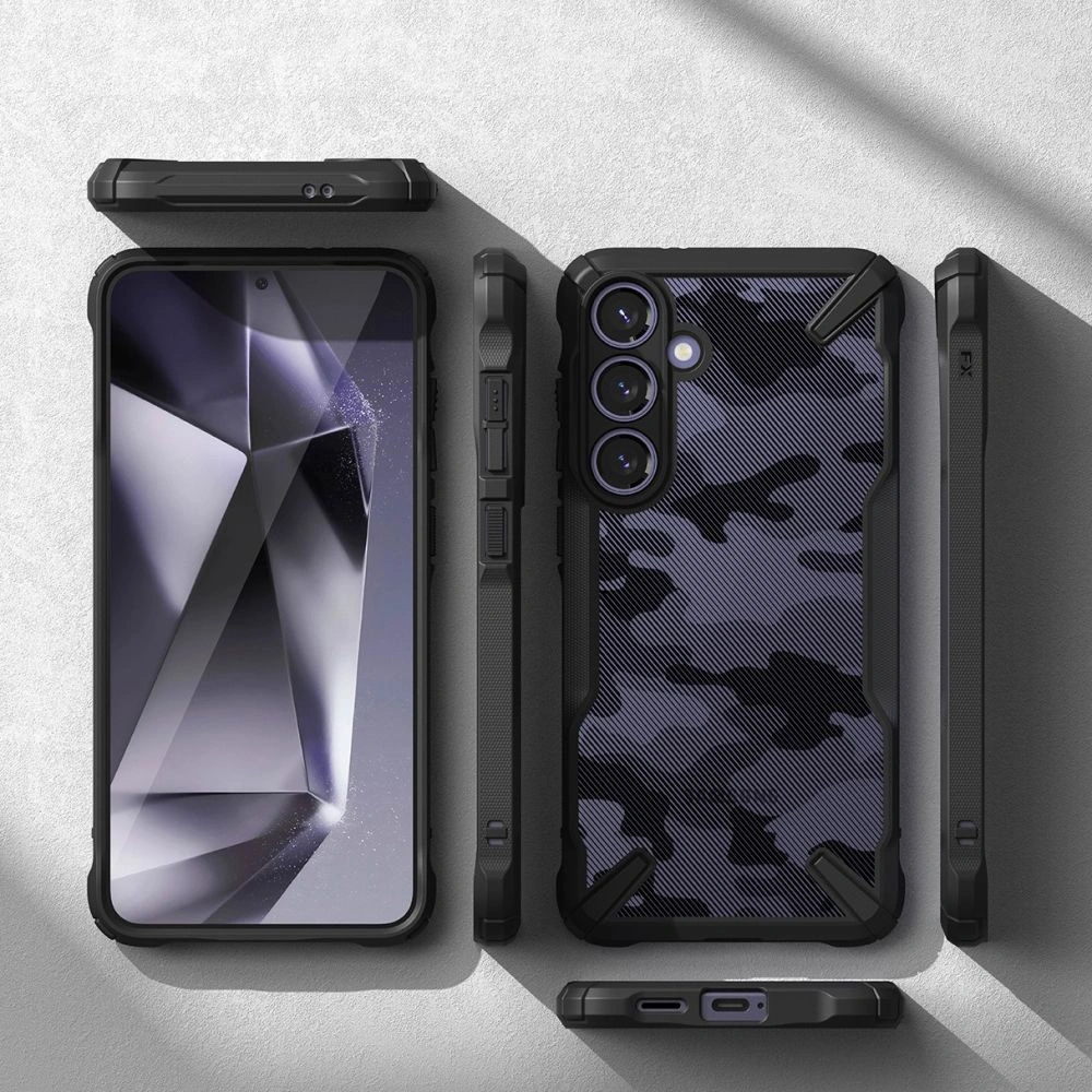 Hurtownia GSM - Case Ringke Fusion-X Samsung Galaxy S24 Camo Schwarz - RGK1925 - {ean13} - Hurt