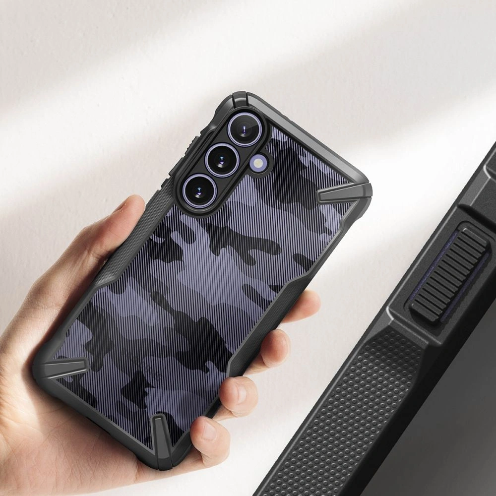 Hurtownia GSM - Etui Ringke Fusion-X Samsung Galaxy S24 Camo Fekete - RGK1925 - {ean13} - Hurt