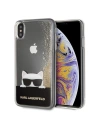 Hurtownia GSM - Karl Lagerfeld KLHCI65CHPEEGO iPhone Xs Max gold/hartschale mit flüssigem Glitzer - KLD038GLD - {ean13} - Hurt