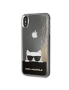 Hurtownia GSM - Karl Lagerfeld KLHCI65CHPEEGO iPhone Xs Max gold/hartschale mit flüssigem Glitzer - KLD038GLD - {ean13} - Hurt