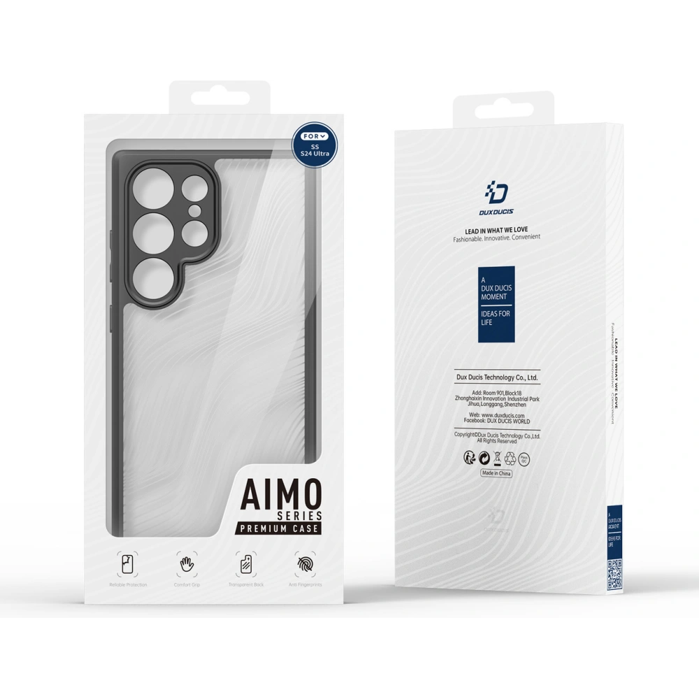 Hurtownia GSM - Dux Ducis Aimo tok Samsung Galaxy S24 Ultra fekete - DDS1917 - {ean13} - Hurt