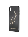 Hurtownia GSM - Karl Lagerfeld KLHCI65DLKSBK iPhone Xs Max schwarz/black Hardcase Signature Glitter - KLD040BLK - {ean13} - Hurt