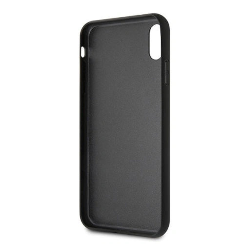 Karl Lagerfeld KLHCI65DLKSBK iPhone Xs Max czarny/black hard case Signature Glitter