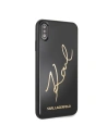 Hurtownia GSM - Karl Lagerfeld KLHCI65DLKSBK iPhone Xs Max schwarz/black Hardcase Signature Glitter - KLD040BLK - {ean13} - Hurt