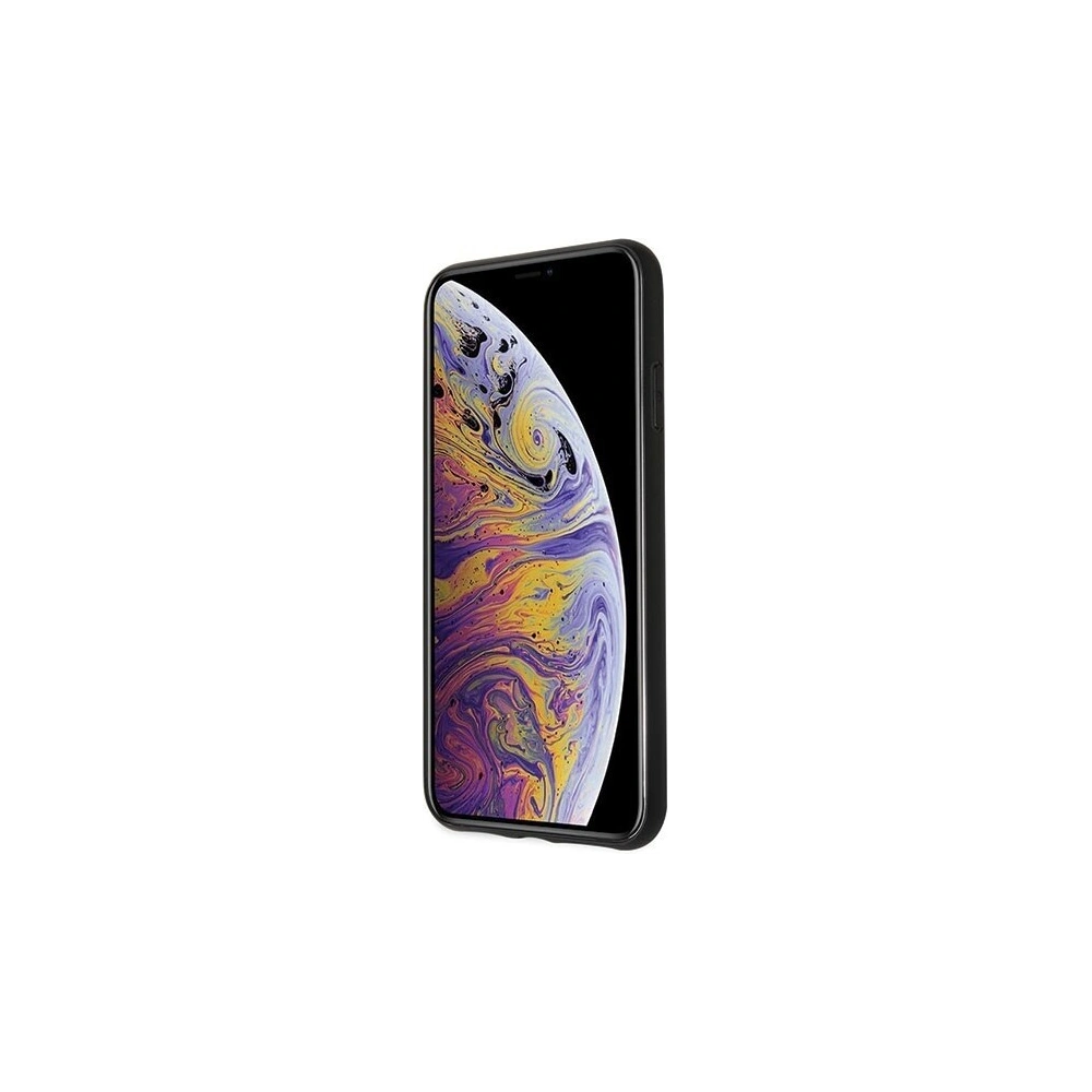 Hurtownia GSM - Karl Lagerfeld KLHCI65DLKSBK iPhone Xs Max czarny/black hard case Signature Glitter - KLD040BLK - {ean13} - Hurt